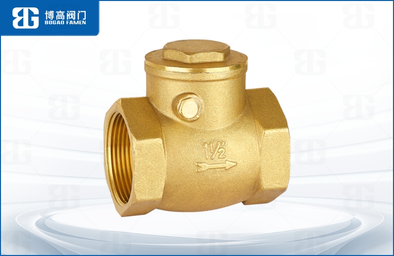 黃(huáng)銅卧式止回閥(fa)