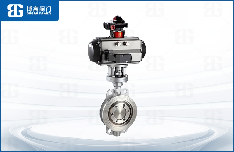 氣(qi)動硬密封對(duì)夾蝶閥